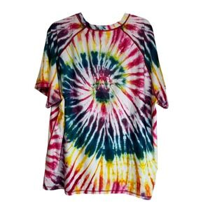 INNO Tie Dye T Shirt UPF 50+ Sun Protection Quick Dry Womens 4X